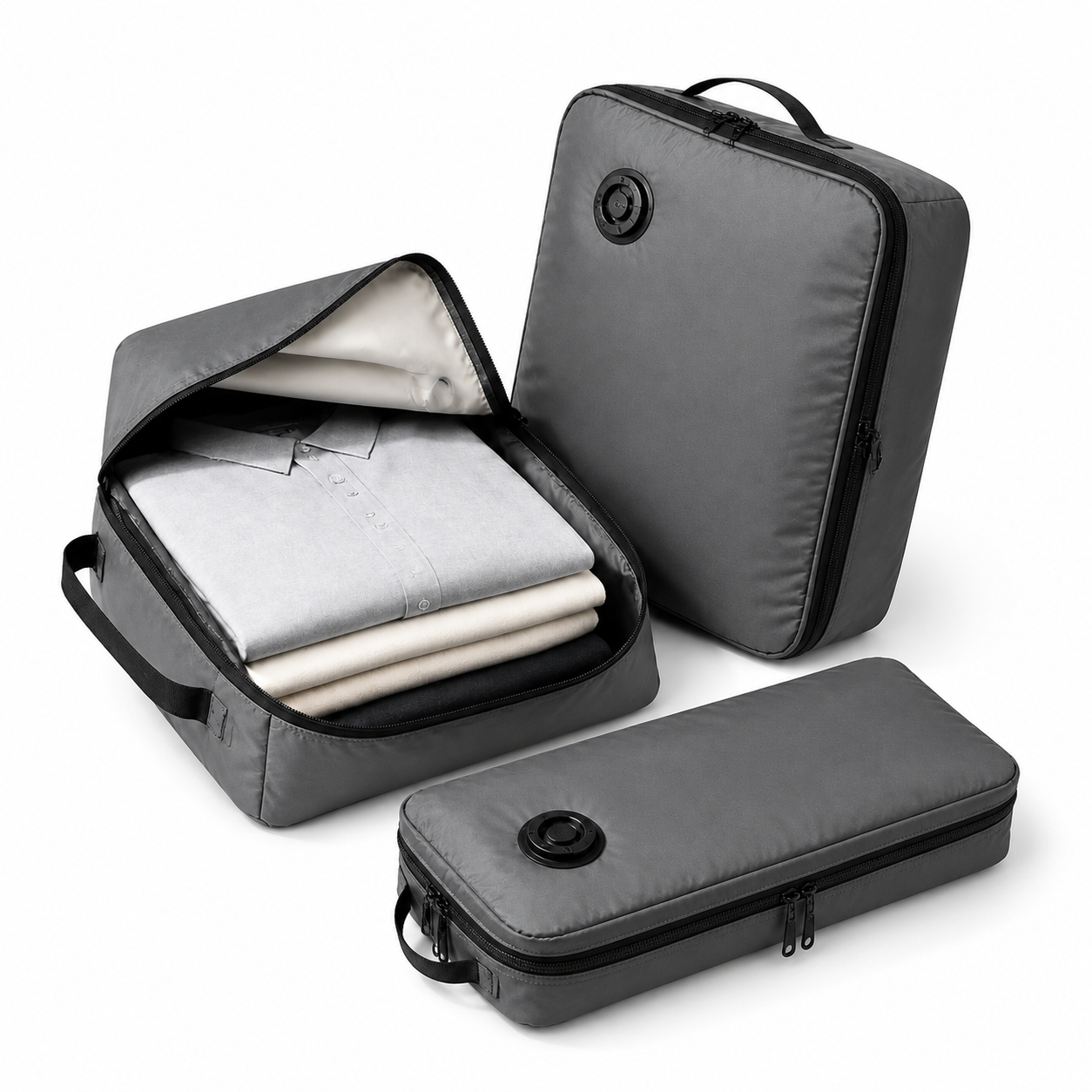 Packing cubes and travel organizers