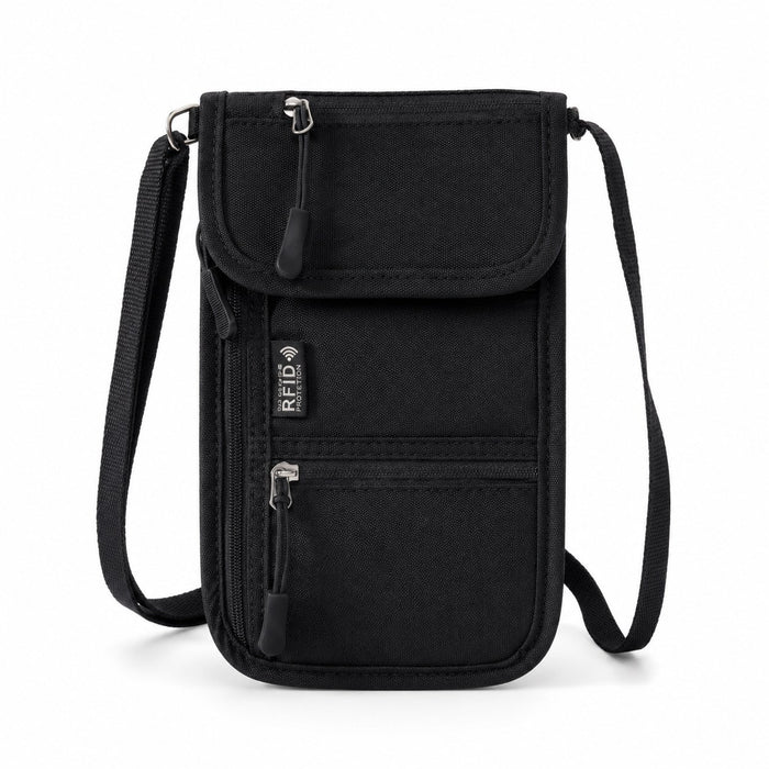PackLite SafeNeck RFID neck wallet and passport holder included in the Carry-On Kit