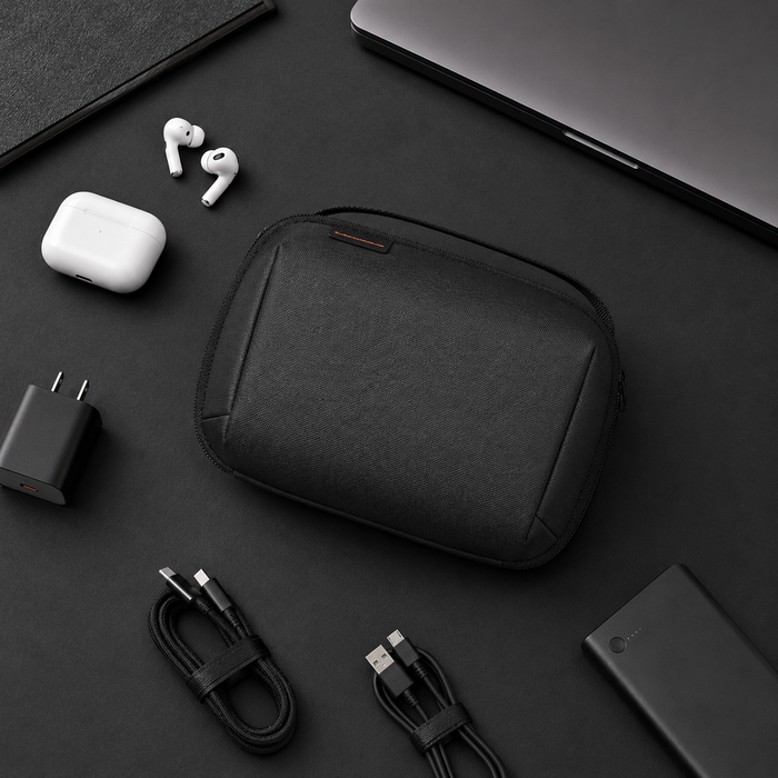 PackLite Cable & Tech Organizer Pouch — compact tech pouch for a carry-on