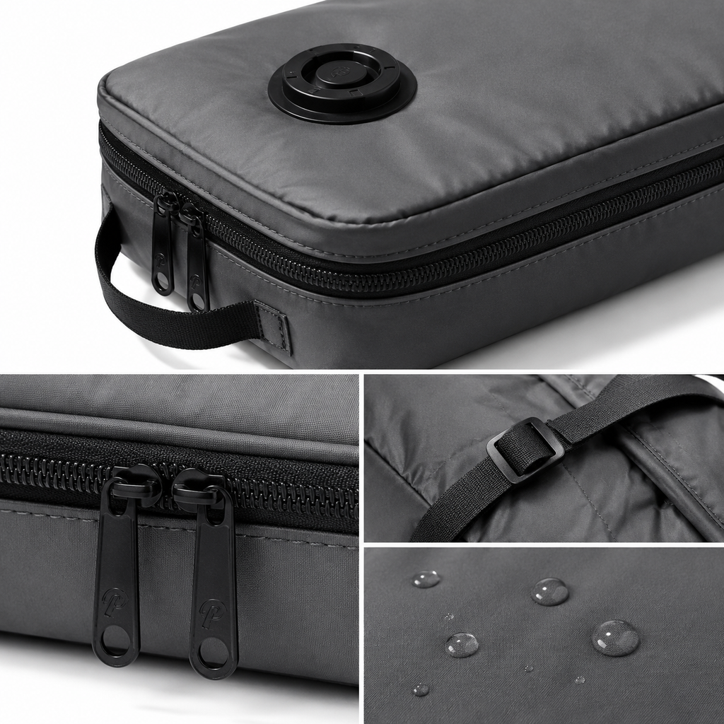 PackLite Air Cubes set with included compression hand pump